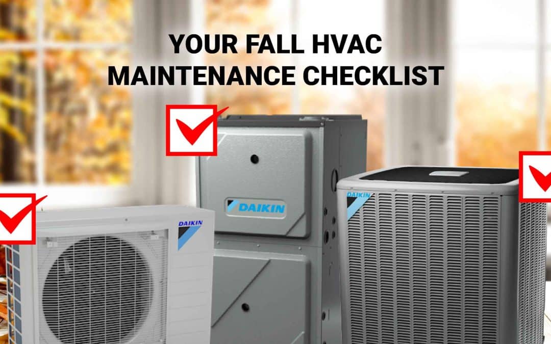 Your Fall HVAC Maintenance Checklist