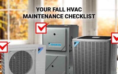 Your Fall HVAC Maintenance Checklist