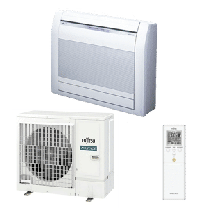 AOU12RLFFH Single Floor Mount Cold Climate System – RLFF Series