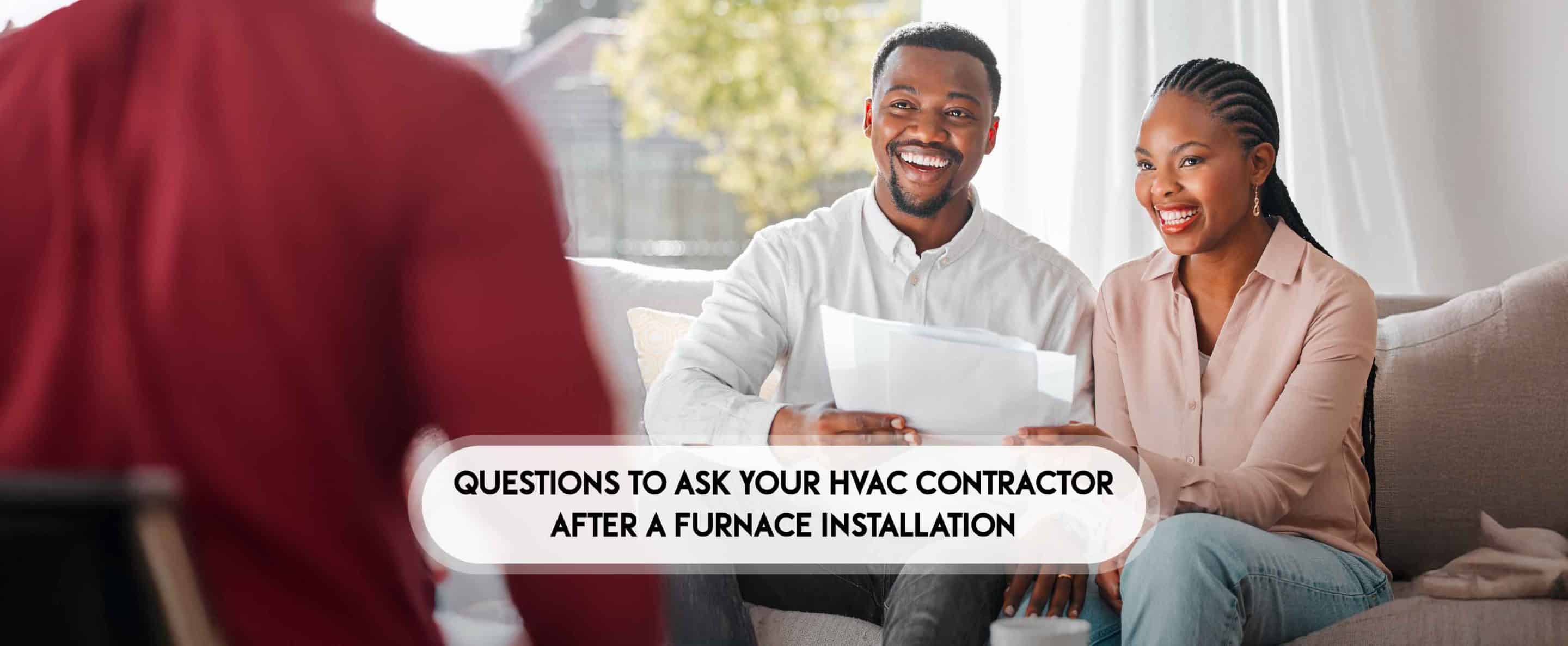 Furnace installation