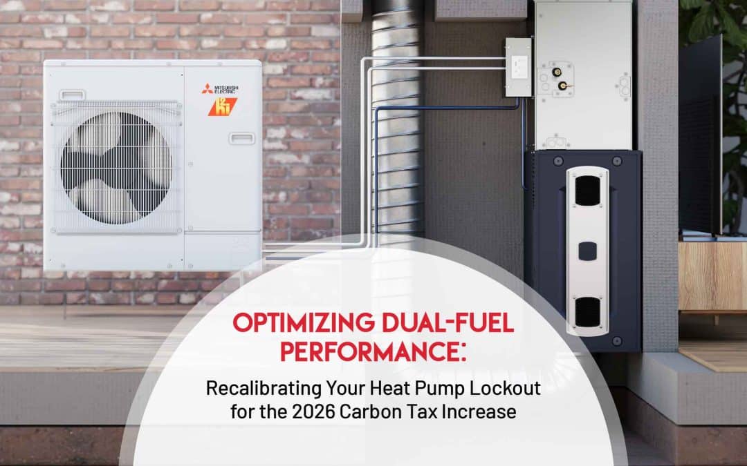 Optimizing Dual-Fuel Performance: Recalibrating Your Heat Pump Lockout for the 2026 Carbon Tax Increase