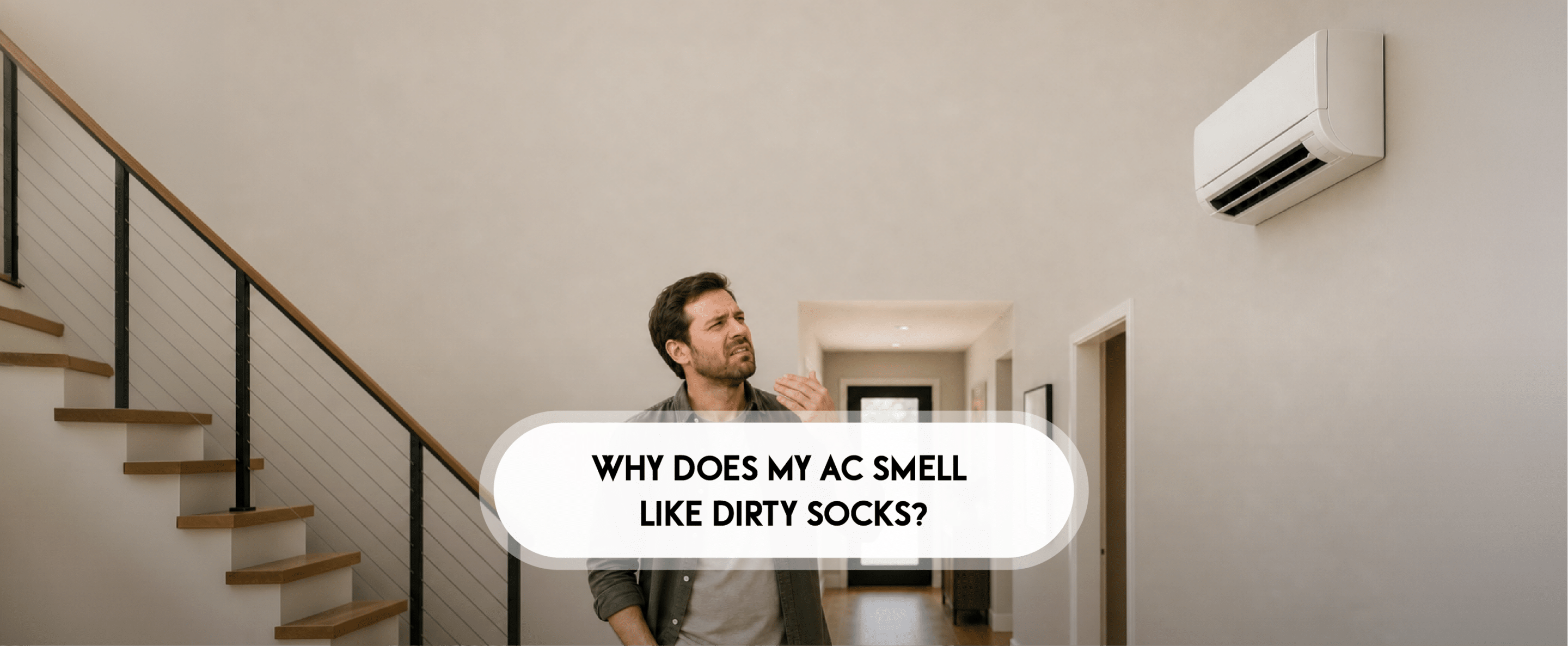 AC smells like dirty socks