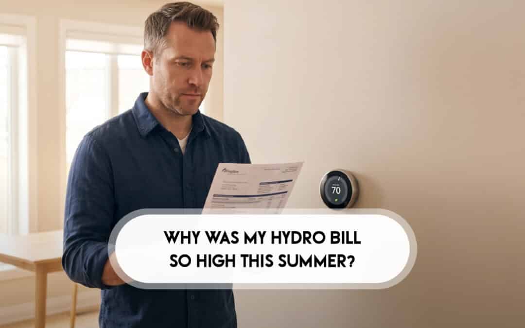 Why Was My Hydro Bill so High This Summer?